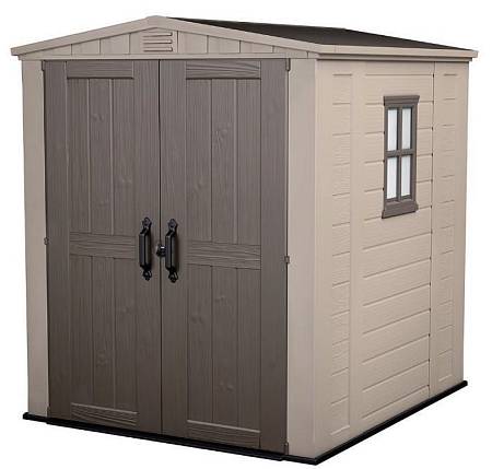 Сарай пластиковый FACTOR 6x6" Сарай пластиковый FACTOR 6x6"